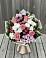 Букет цветов из: Альстромерии, Гвоздики, Розы и Хризантемы в Фирово