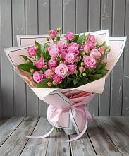 Букет Розовый кустик #REPLACE_PRED# Фирово