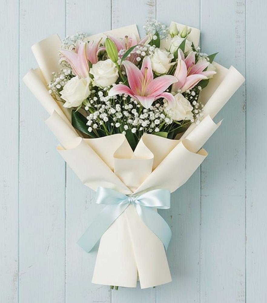 Букет цветов из: Лилии в Фирово