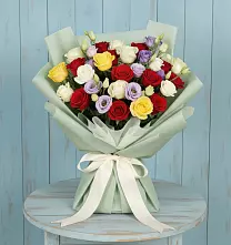 Букет цветов из:  Розы в Фирово