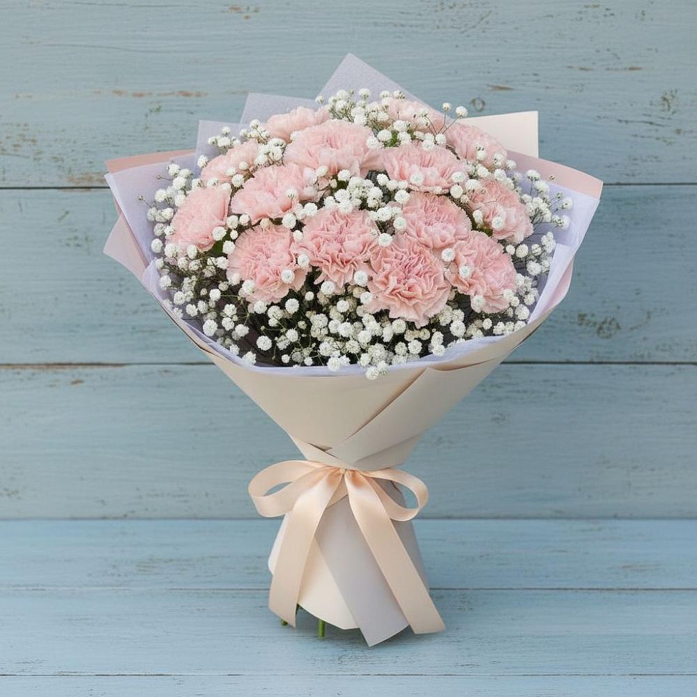 Букет цветов из: Гвоздики в Фирово