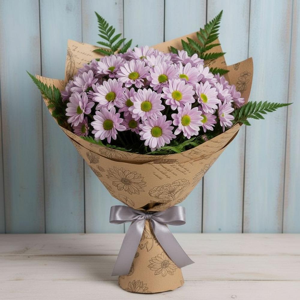 Букет цветов из: Хризантемы в Фирово