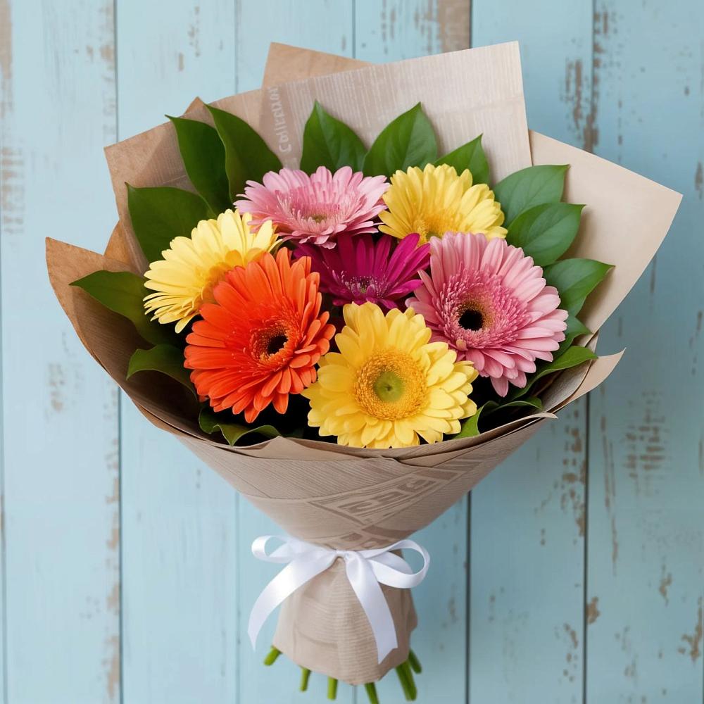 Букет цветов из: Герберы в Фирово