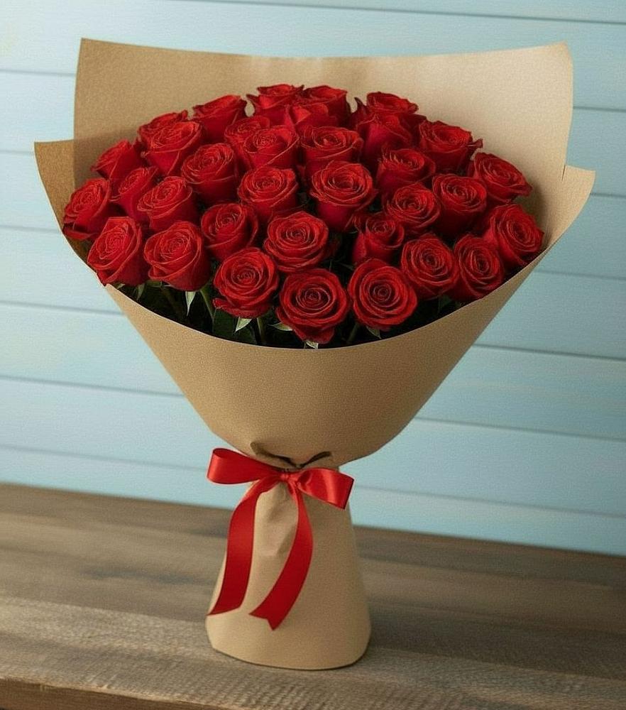 Букет Красные розы Милано в Фирово