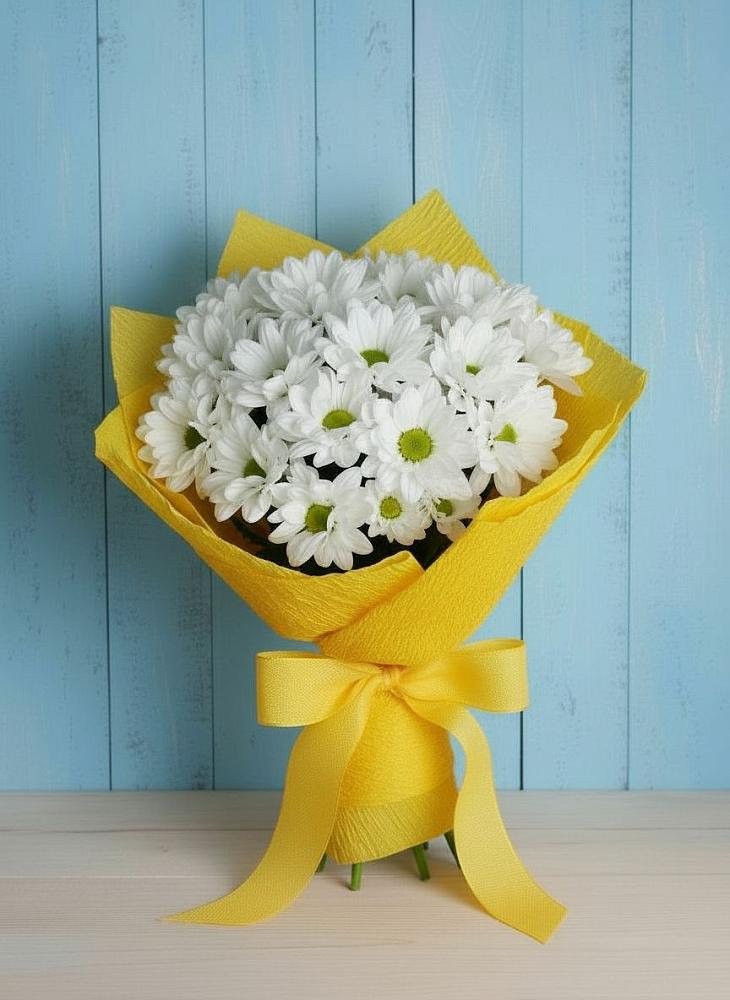 Букет цветов из: Хризантемы в Фирово