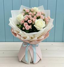 Букет цветов из:  Розы в Фирово