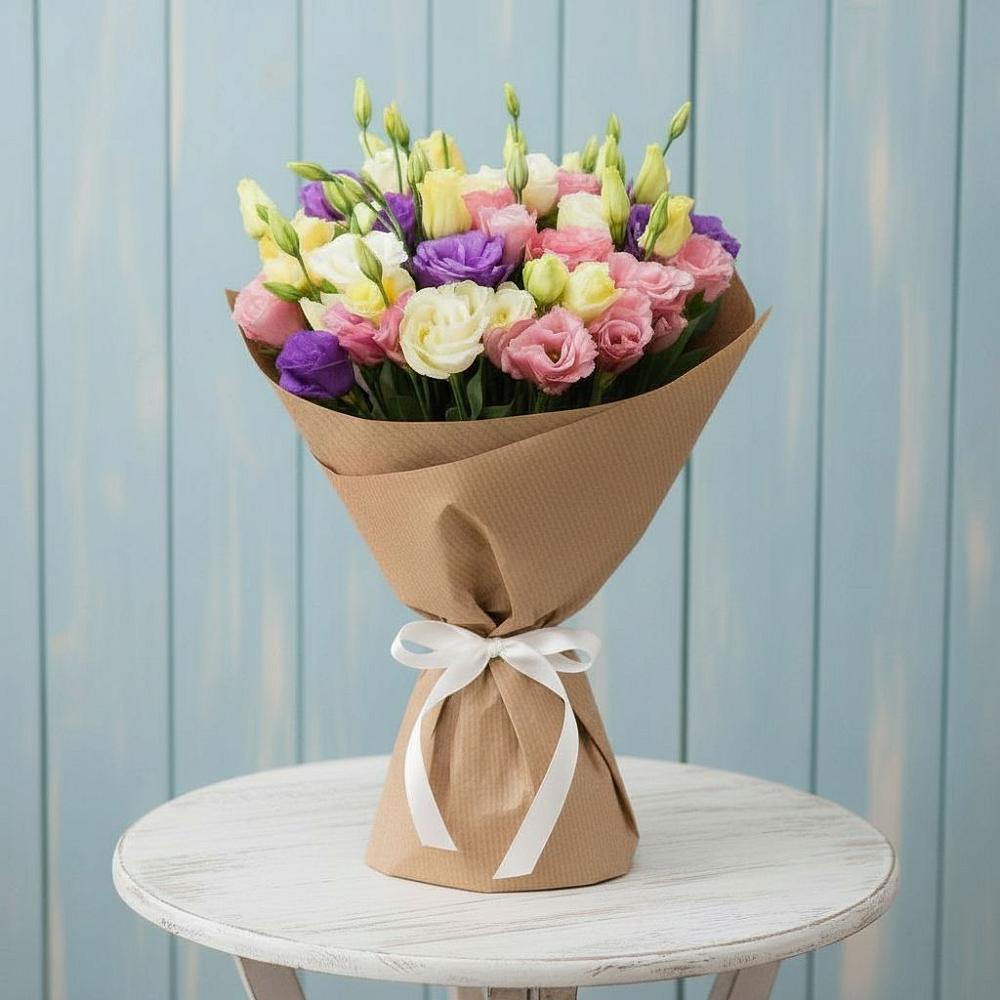 Букет цветов из: Лизиантусы в Фирово