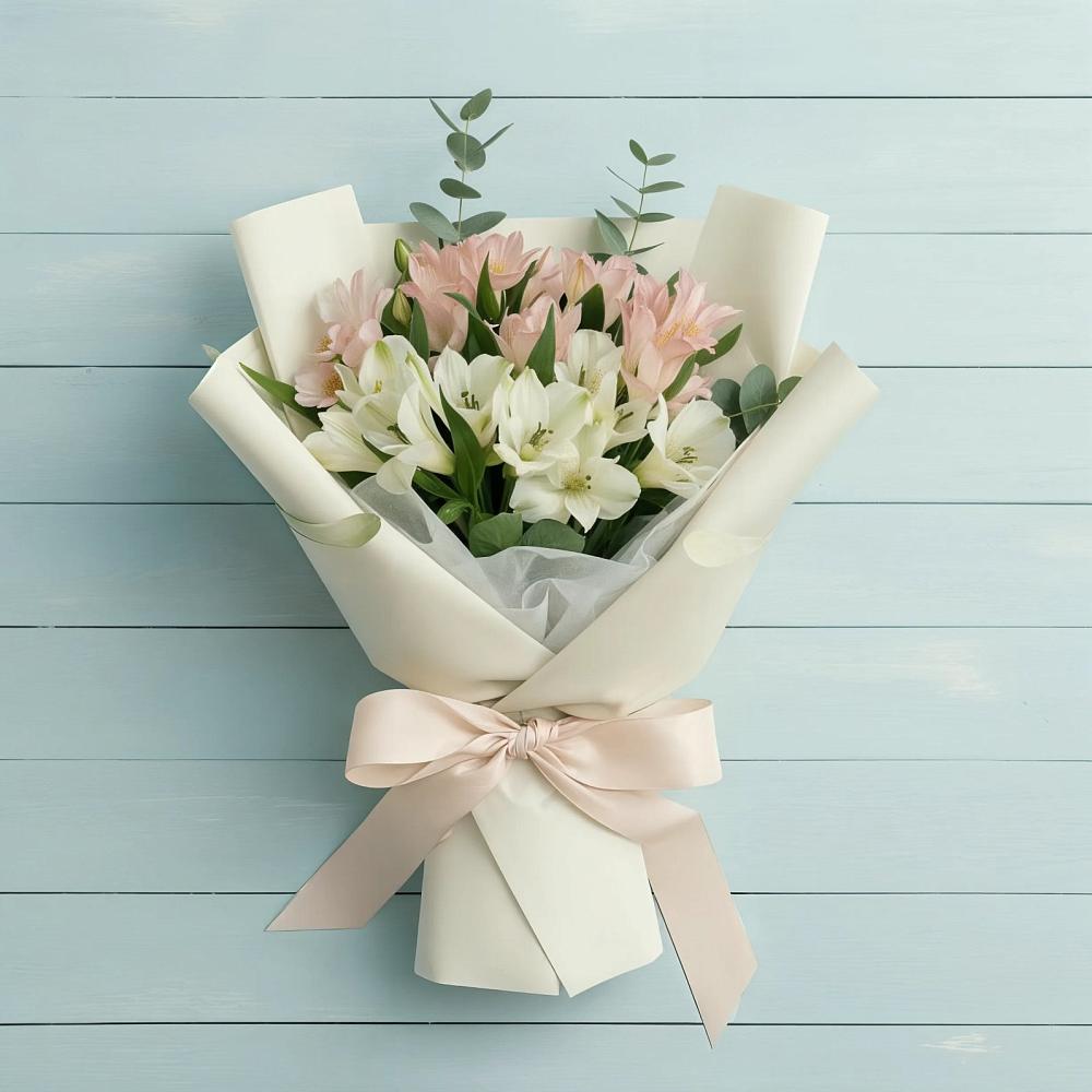 Букет цветов из: Альстромерии в Фирово