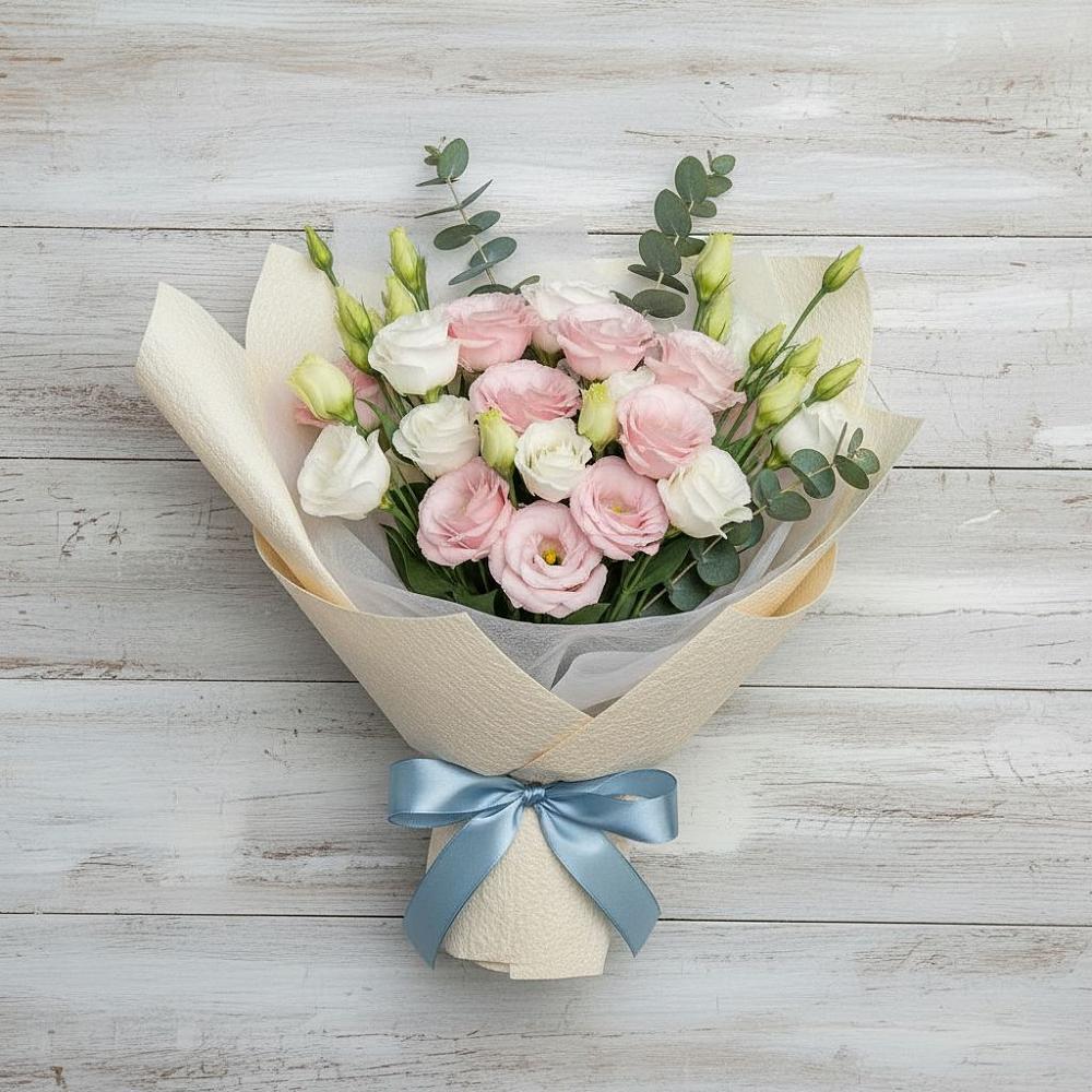 Букет цветов из: Лизиантусы в Фирово